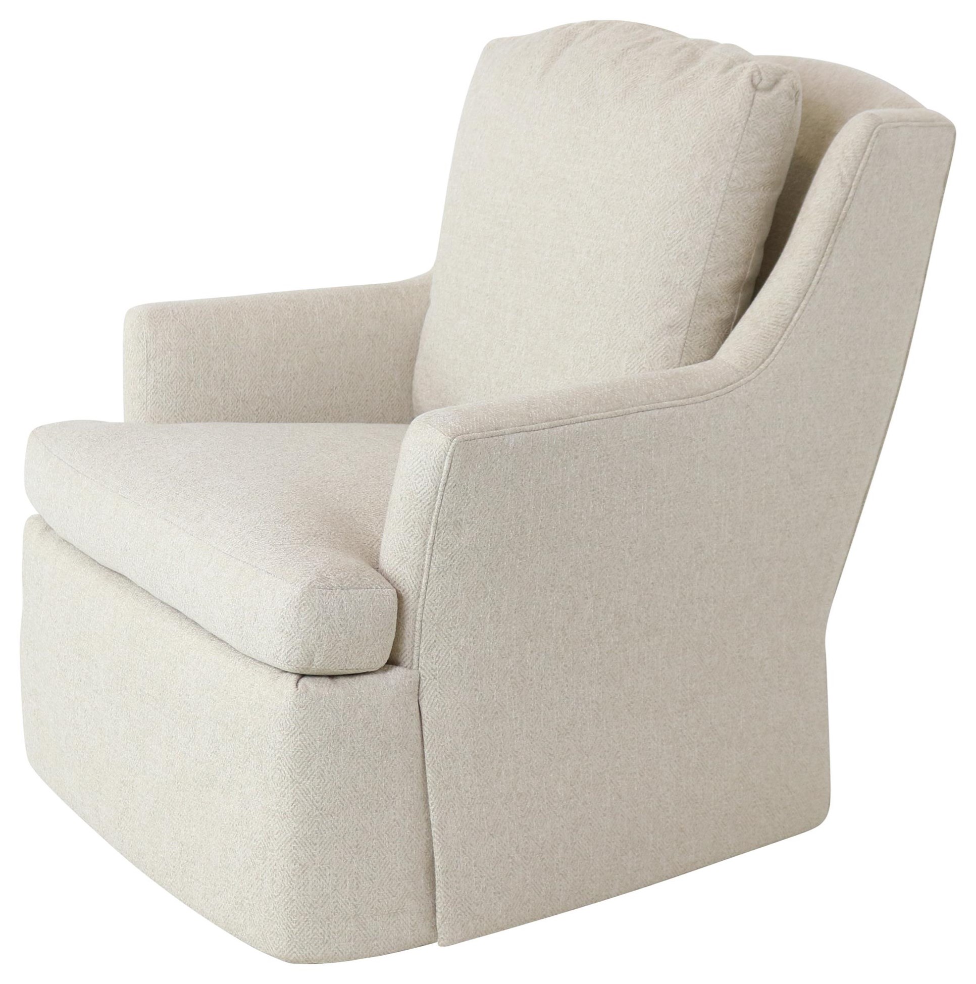 Jessica Charles Fine Upholstered Accents Cagney Swivel Rocker
